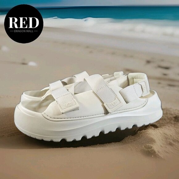 UGG Stratus Sandals Shaded Sea Salt Strap Slides - Men\'s Size 11 main image 13